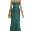 Clothing LUCY IN THE SKY | Thais Mermaid Maxi Dress In Green | Lucy In The Sky