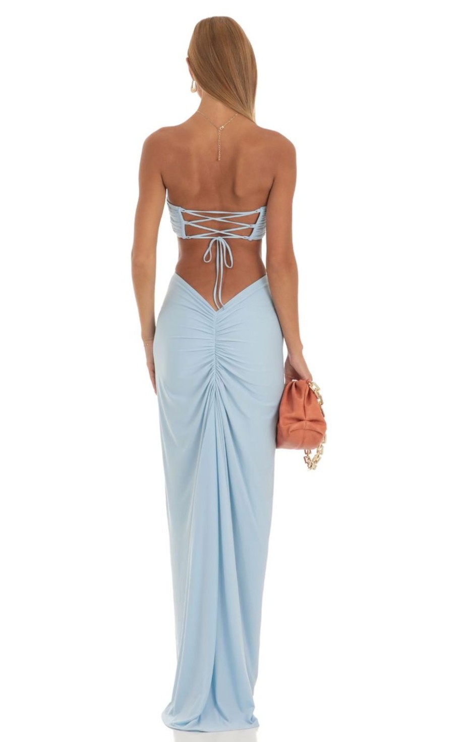 Clothing LUCY IN THE SKY | Nikita Two Piece Set In Sky Blue | Lucy In The Sky