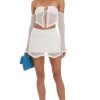 Clothing LUCY IN THE SKY | Bluet Crochet Two Piece Skirt Set In White | Lucy In The Sky