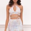 Clothing LUCY IN THE SKY | Princess Satin Luxe Set In Iridescent Sequin | Lucy In The Sky