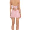 Clothing LUCY IN THE SKY | Sequin Strapless Corset Dress In Pink | Lucy In The Sky