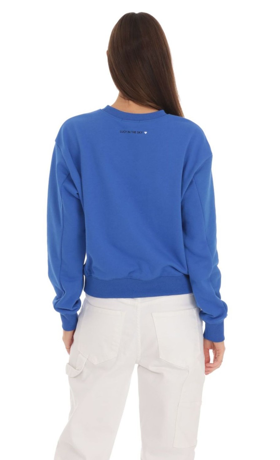 Clothing LUCY IN THE SKY | Beverly Hills 90210 Jumper In Blue | Lucy In The Sky