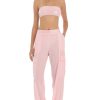 Clothing LUCY IN THE SKY | Nerine Sequin Two Piece Set In Pink | Lucy In The Sky